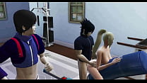 Naruto Hentai Episode 70 Ino and Sasuke Husband Tricked into Sexual Exercises Wife Fucked in front of her Cuckold Husband