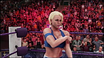 Android 18 VS Kefla - Dragonball Style Fight!⎮ WWE2K19  Waifu Wrestling